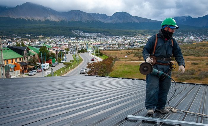 Siguen las obras de ampliación edilicia en la Universidad Nacional de Tierra del Fuego