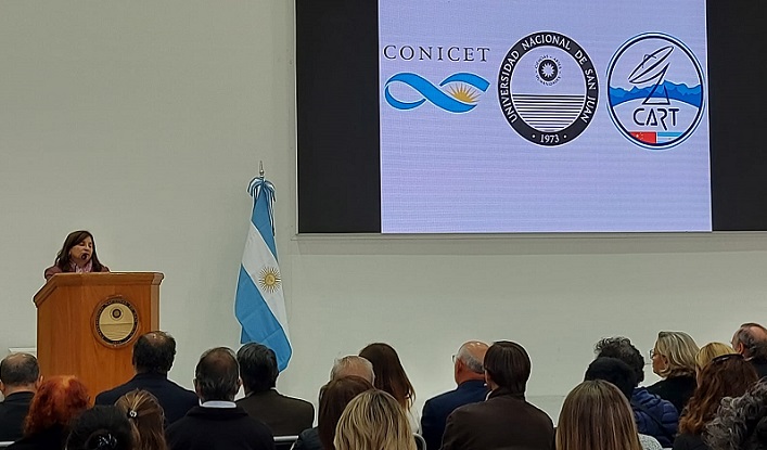 La presidenta del Conicet visitó la Universidad Nacional de San Juan